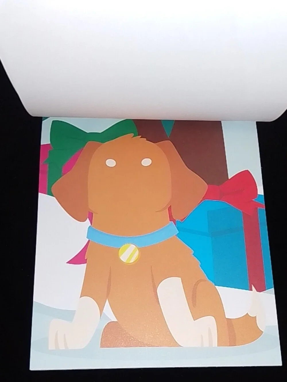 Holiday Pets Sticker Face Activity Book by bendon - Red & Green